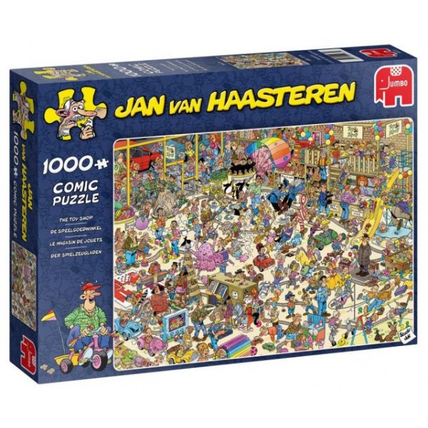 Sklep  z zabawkami, Jan van Haasteren - Sklep Art Puzzle